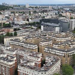 Blick aus unserer Unterkunft im 30. Stock