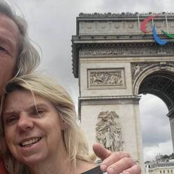 Am Triumphbogen waren wir natürlich auch.