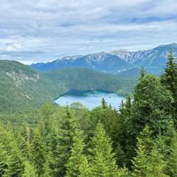 Letzter Blick auf den Eibsee