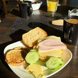 Frühstücken ohne abwaschen. 🥳