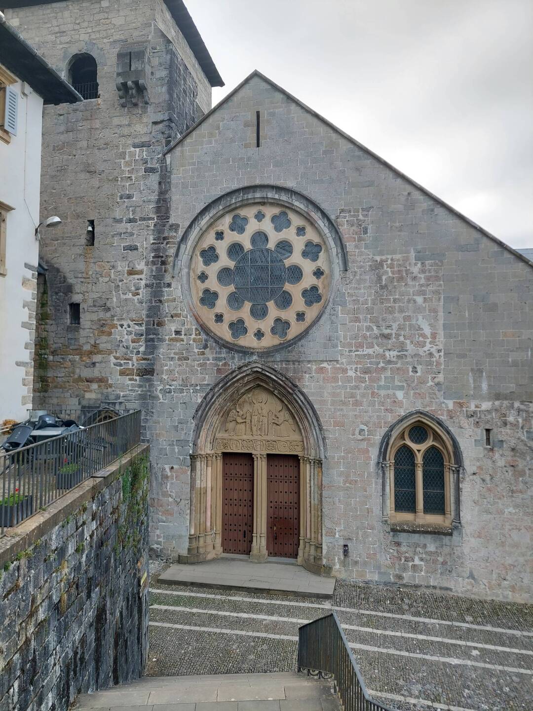 Abschied von Roncesvalles.