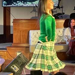 Scottish dancing.