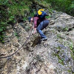 Bergab mit vielen kleinen Herausforderungen