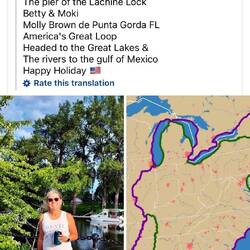 From the Lachine a couple days ago. We were spotted and posted on several Social Media sites