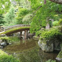 Garten des Kaiserpalasts.