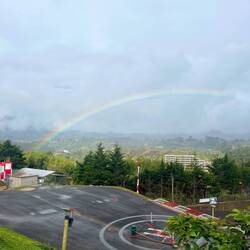 Regen/Nebel + Sonne = Regenbogen 🌈🥰