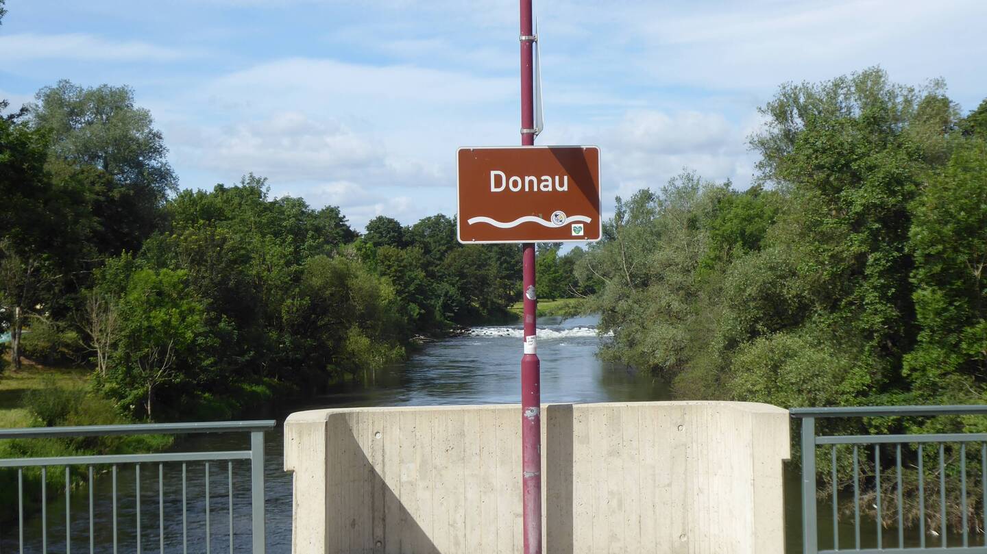 es ist wirklich die Donau