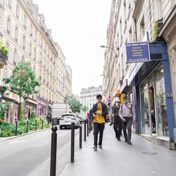 Walking the streets of Montmartre