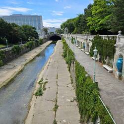 Wienfluss, wird bei Hochwasser geflutet