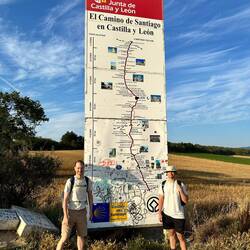 Crossing from the Rioja region to the largest independent region in Spain: Castilla y Leon
