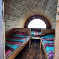 4-Personen-Hütte, Bettlänge ca 180