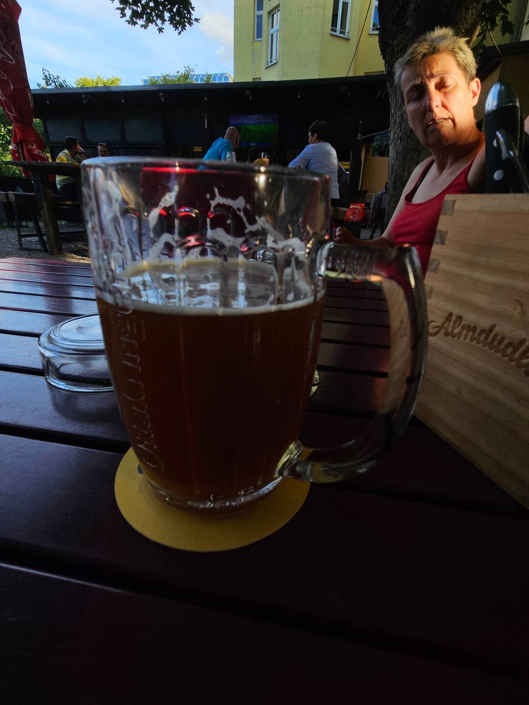 Zwickel, rot - Hauptsache kühl