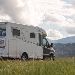 Ein schöner Stellplatz mitten in der Natur