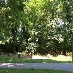 Kleine Rast am schattigen Playa de Caparroso.