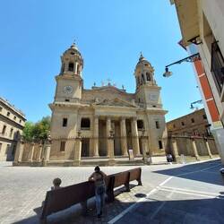 Die Catedral Metropolitana de Santa María la Real de Pamplona. Reingeschaut und Stempel geholt.