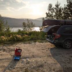 Letzter Abend in Dawson