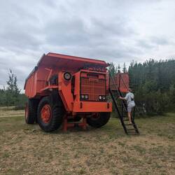 Alte Maschine in Faro