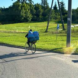 Packesel auf 2 Räder 🤭😂