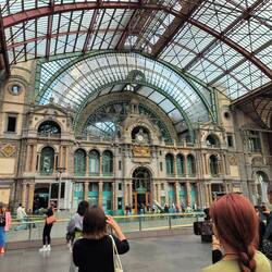 The view when you stepped out of the train.