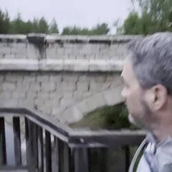 I'm pretty sure a saint built that bridge