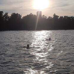MIT den Wellen ließ sich gut schwimmen!