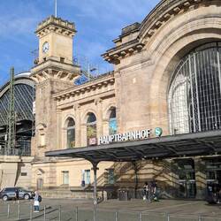 Ankunft in Dresden