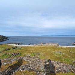 Block Richtung Osten, wo ich auch noch hinfahre - bis Vadø