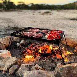 Die Grillplatte kommt auch wieder zum Einsatz