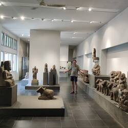 The artifacts from Ankor Wat