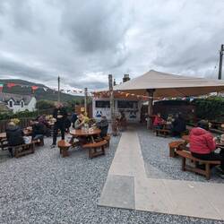 Mittagessen in Ullapool