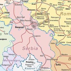 Trying to get from Stamora Moravita Romania to Vrsac Serbia - they used to be connected by train