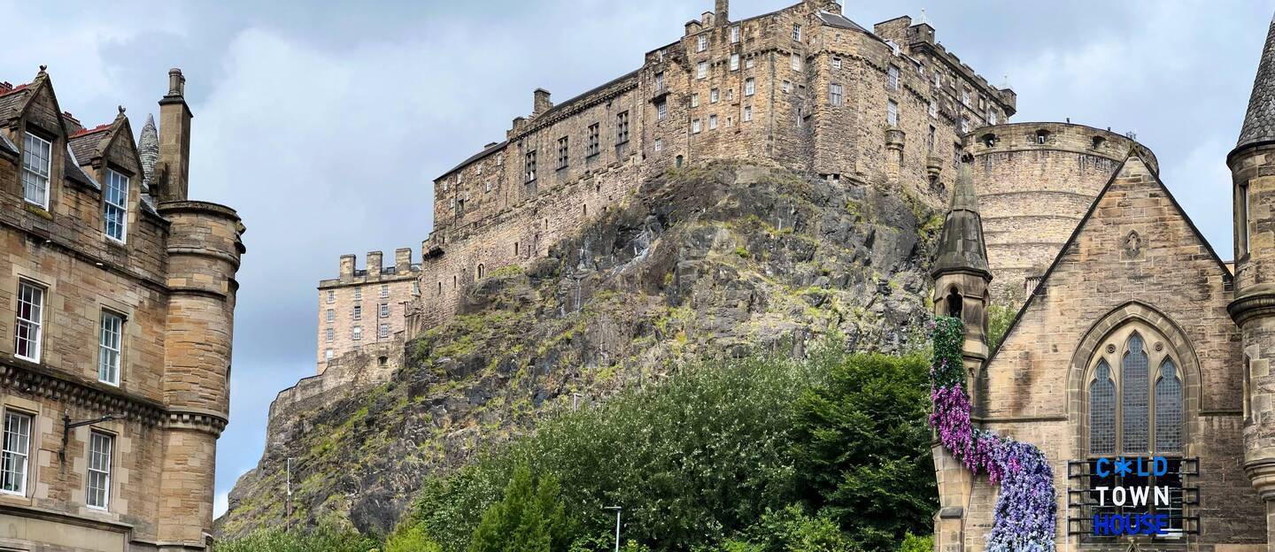 Edinburgh Castle on Castle hill