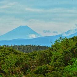 Den höchsten und berühmtesten Berg haben wir auch von hier oben gesehen.