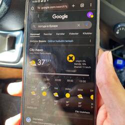 In Bukhara plus minus 40 Grad