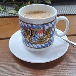 Leckerer Kaffee der die lebensgeister wieder geweckt hat