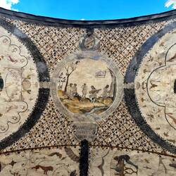 Ceiling fresco on La Volta Pinta