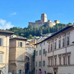 Rocca Maggiore from below