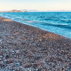 An dem Strand hab ich mir letztes mal so die Wampe verbrannt... die Familie erinnert?