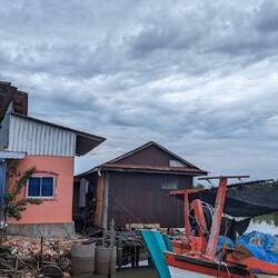 Tiny fishing village