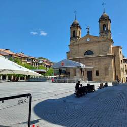 Plaza de los Fueros.