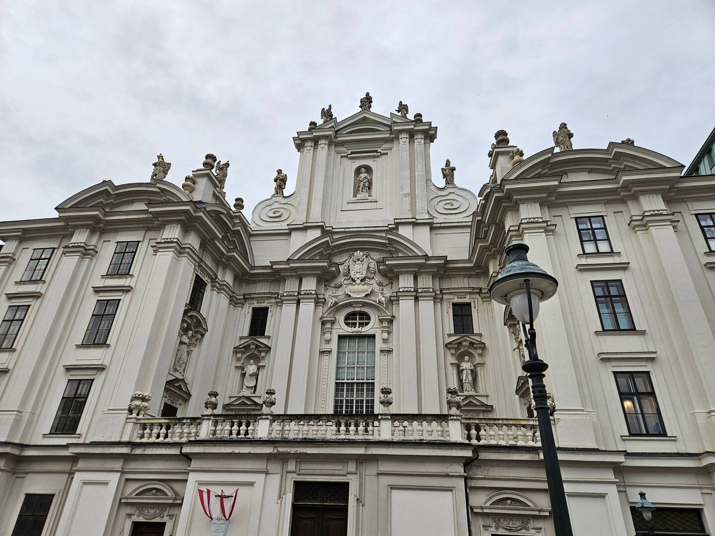Kirche am Hof, leider zu