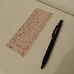 Checkliste abhaken: Check!