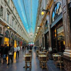 Lots of chocolate shops in here