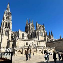 The cathedral by Gaudi (also did Barcelona cathedral)