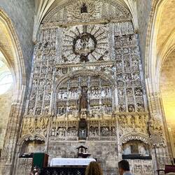 Inside St. Nicholas of Bari in Burgos