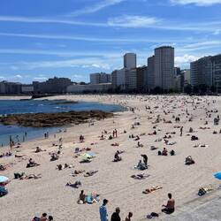 Beach at A Coruna
