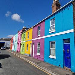 One side of Rainbow Square 🌈