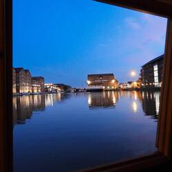 Impressive view from the side hatch