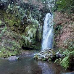 Waterval helemaal vanboven