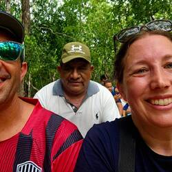 Ruinen von Coba - mit dem Rad gehts zurück zum Ausgang